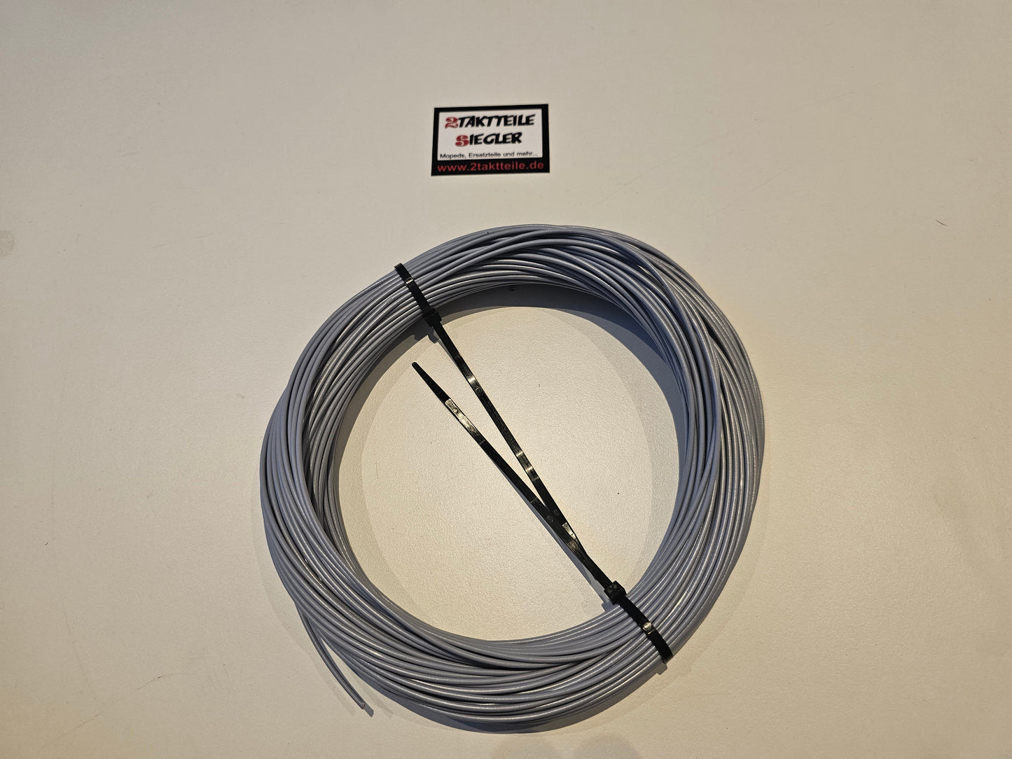 Fahrzeugleitung 1,0 qmm grau Stromkabel Kabel