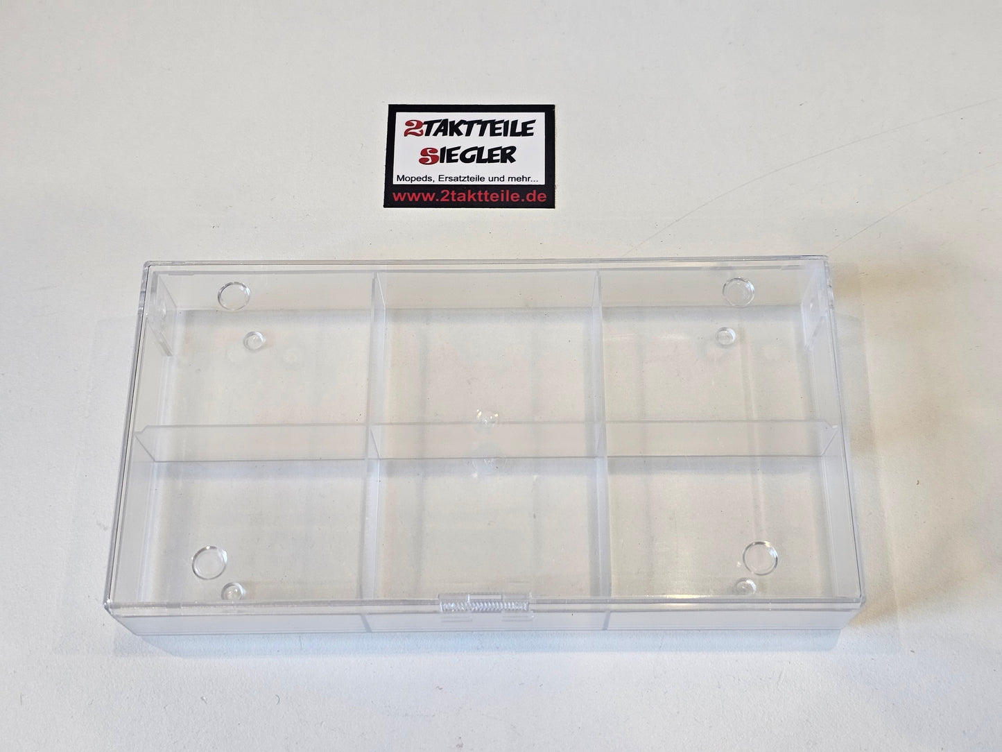 Sortimentskasten transparent 6 Fächer