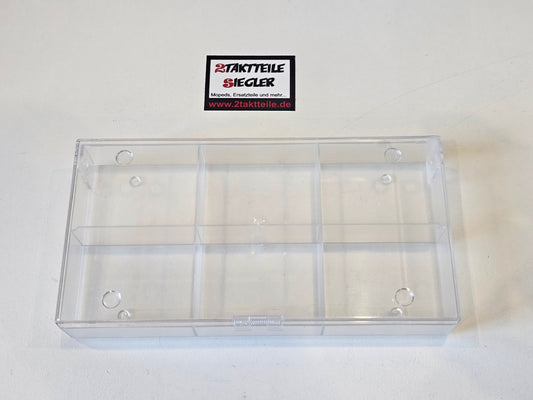 Sortimentskasten transparent 6 Fächer