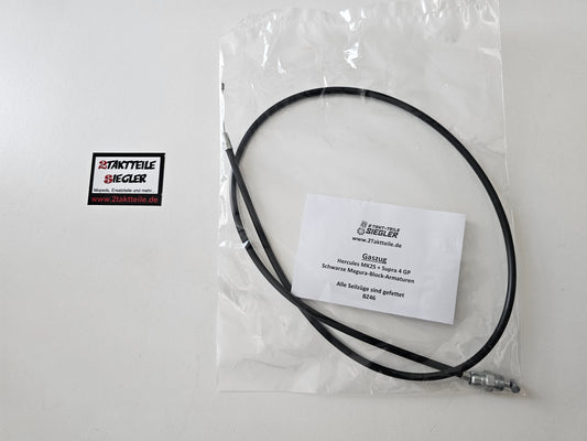 Gaszug Bowdenzug schwarz Hercules MK1 MK2 Sachs 501