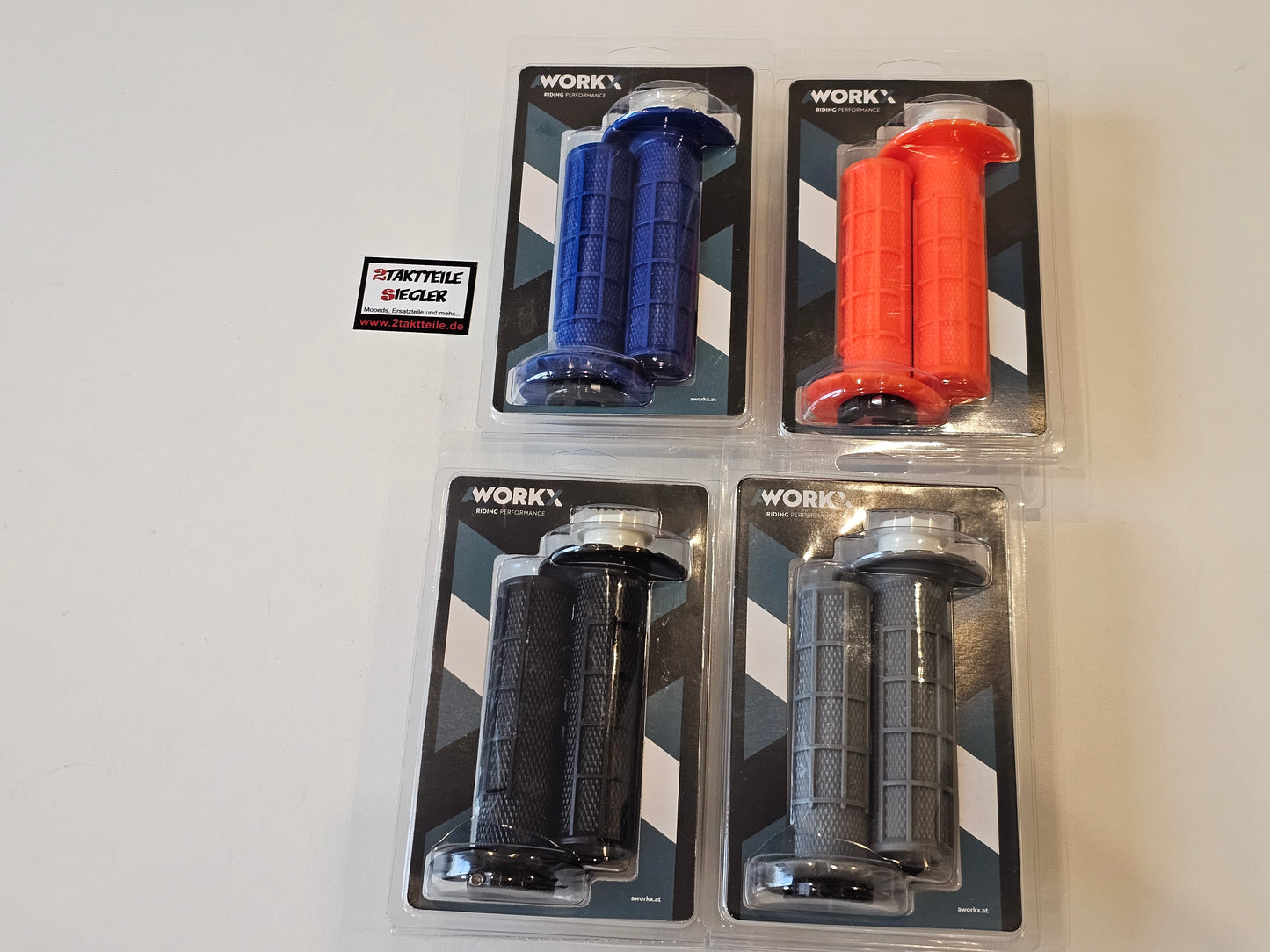 AWorkx Lenkergriffe schraubbar KTM SX 50 65 Husqvarna TC GasGas MC Beta Yamaha Honda Suzuki