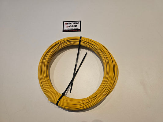 Fahrzeugleitung 1,0 qmm gelb Stromkabel Kabel