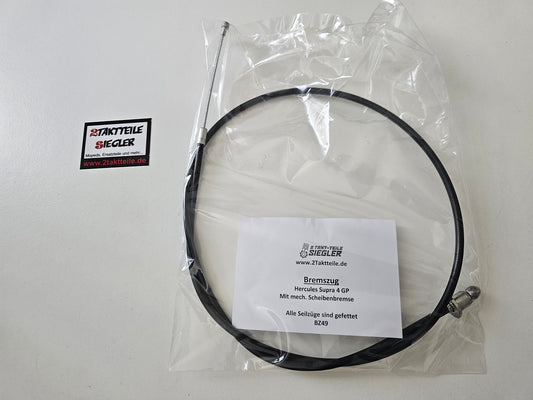 Bremszug Bowdenzug schwarz Hercules Supra 4 GP Scheibenbremse