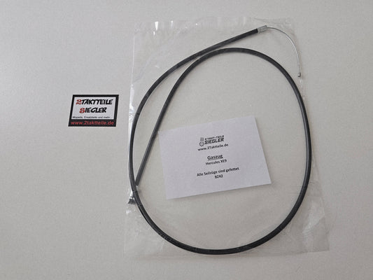 Gaszug schwarz Hercules XE9 Sachs Bowdenzug