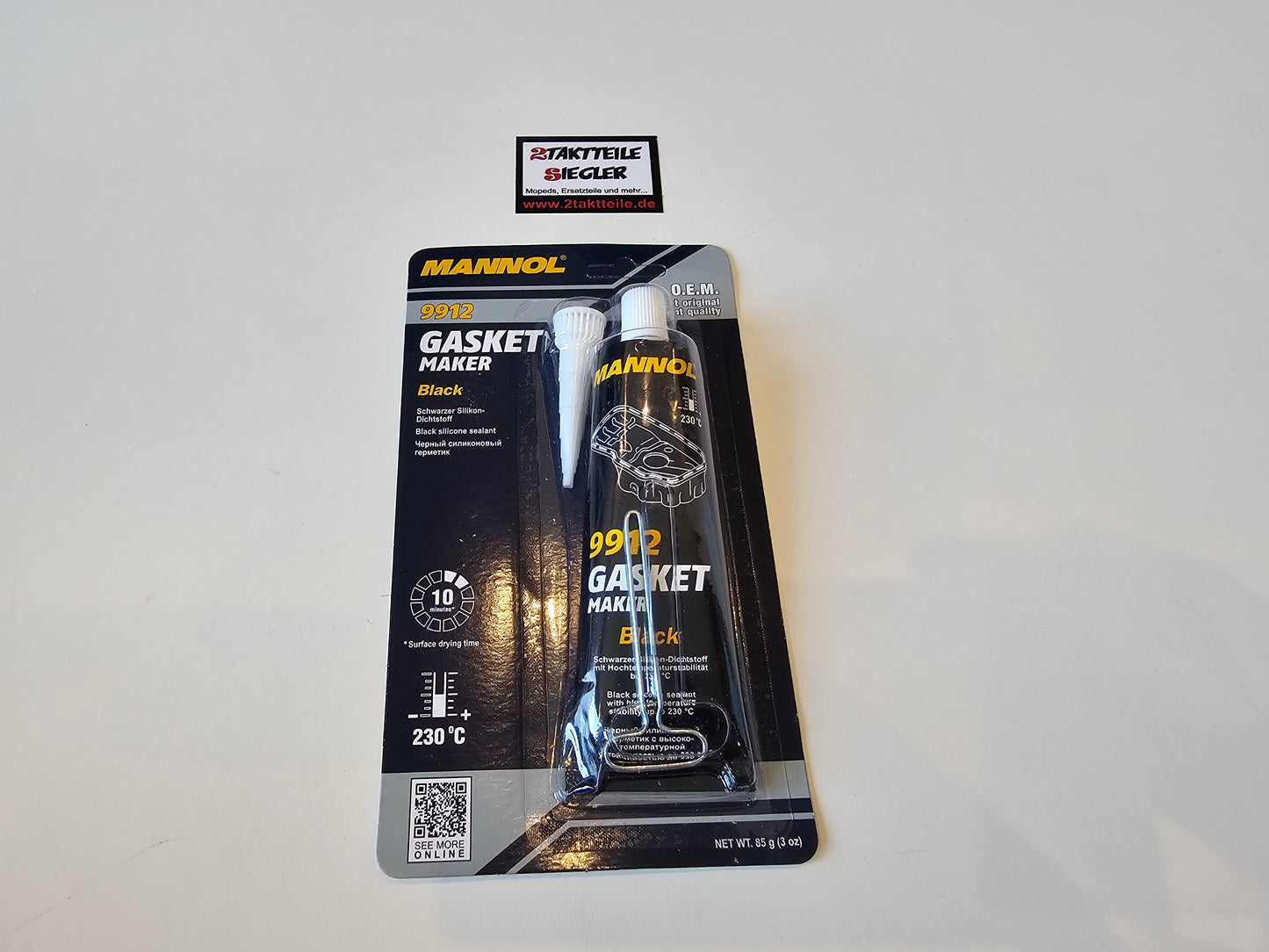 Mannol Gasket Marker Dichtmasse SCHWARZ 95 Gramm Tube Abdichtmasse