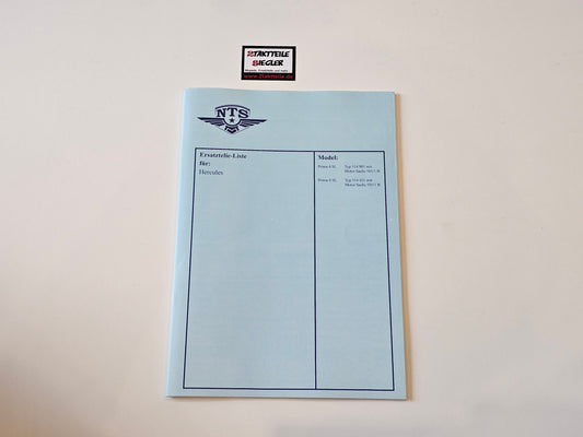 Ersatzteileliste Fahrgestell + Motor Hercules Sachs Prima 4SL 4 SL
