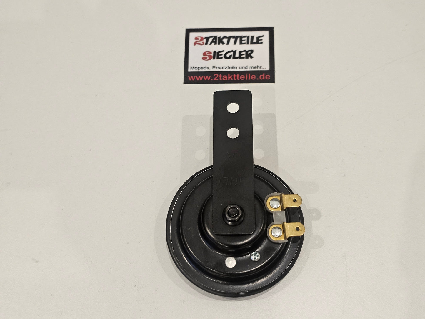 Schnarre Hupe 6 Volt schwarz 6V Wechselpannung Hercules MK, K50, Ultra 1 2 3, Zündapp KS 50, Kreidler