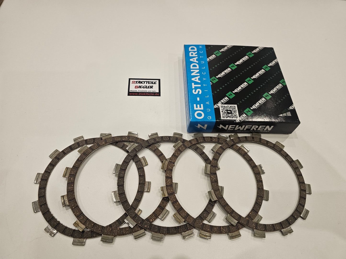 Kupplungsbeläge Newfren Hercules GS MC 125 175 250 Sachs 7 Gang 1252 1752 2501 Yamaha RD 350