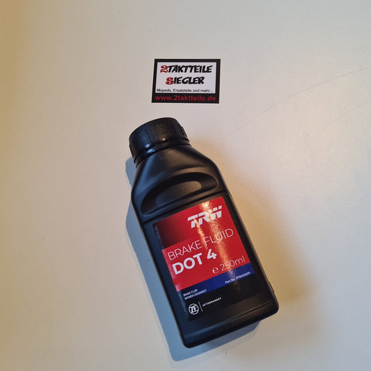Bremsflüssigkeit 250 ml DOT 4 TRW Scheibenbremse Hercules Ultra, KX5, RX9