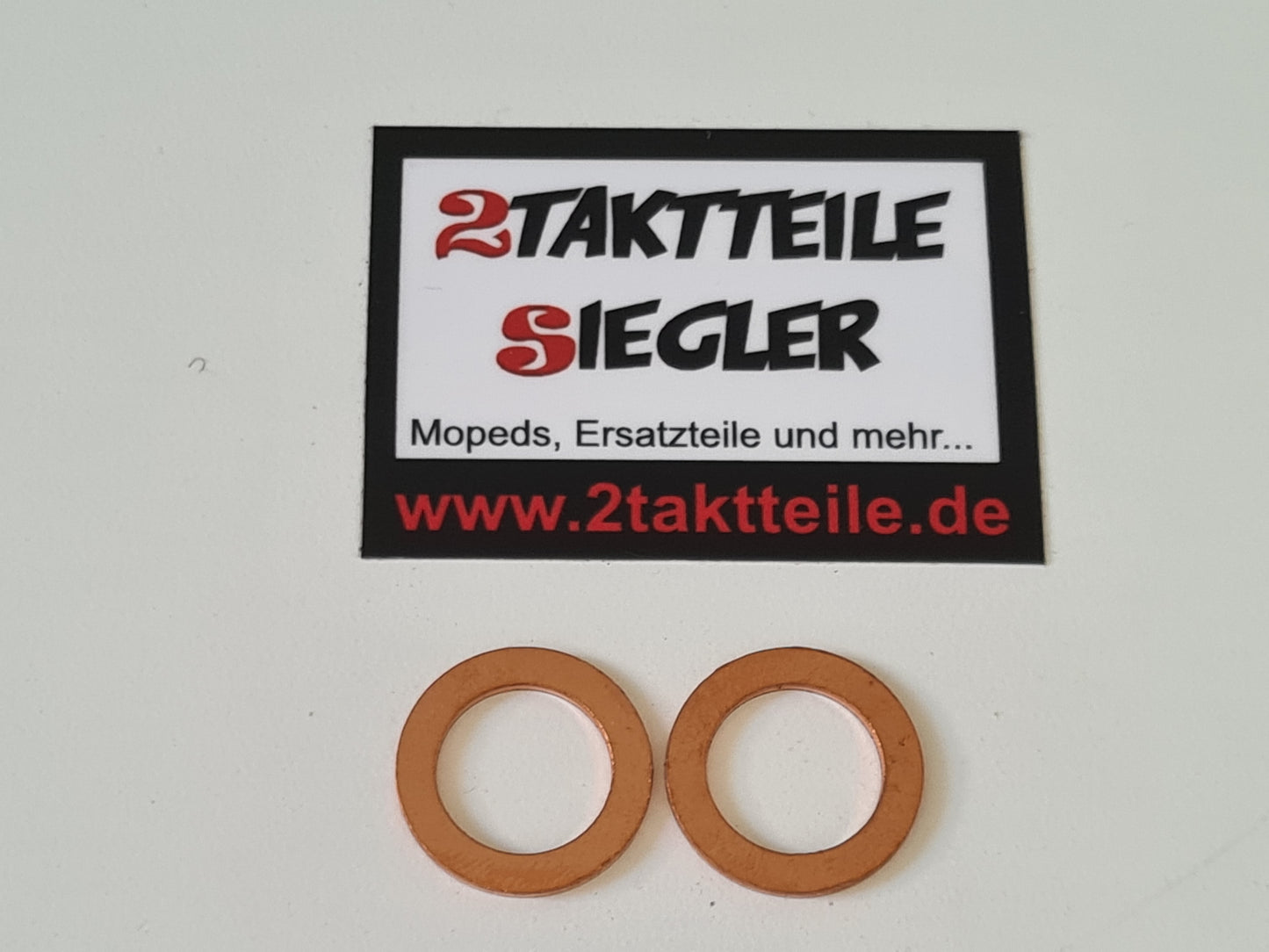 Sealing rings 13 x 20 x 1.5 mm copper screw Kickstarter Sachs engine 501 50s 80 SA SW